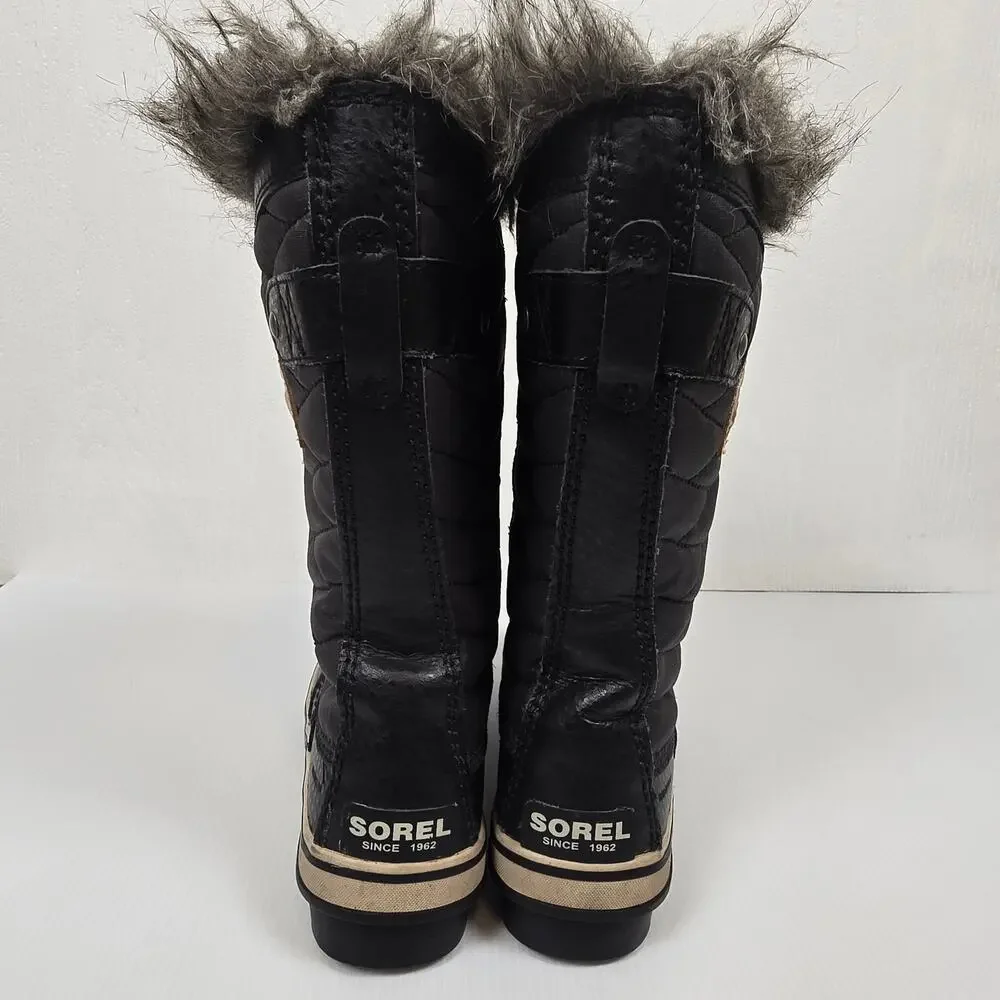 Sorel Tofino II Womens 5 Waterproof Snow Boots Faux Fur Winter Gorpcore Hiking